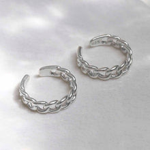 ML986 Sterling Silver Curb Chain Cuffs 2 copy