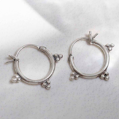 ML992 Sterling Silver Tangier Hoops 1 copy