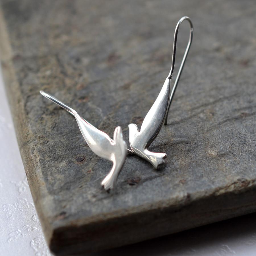 Silver Dove Jewellery Set