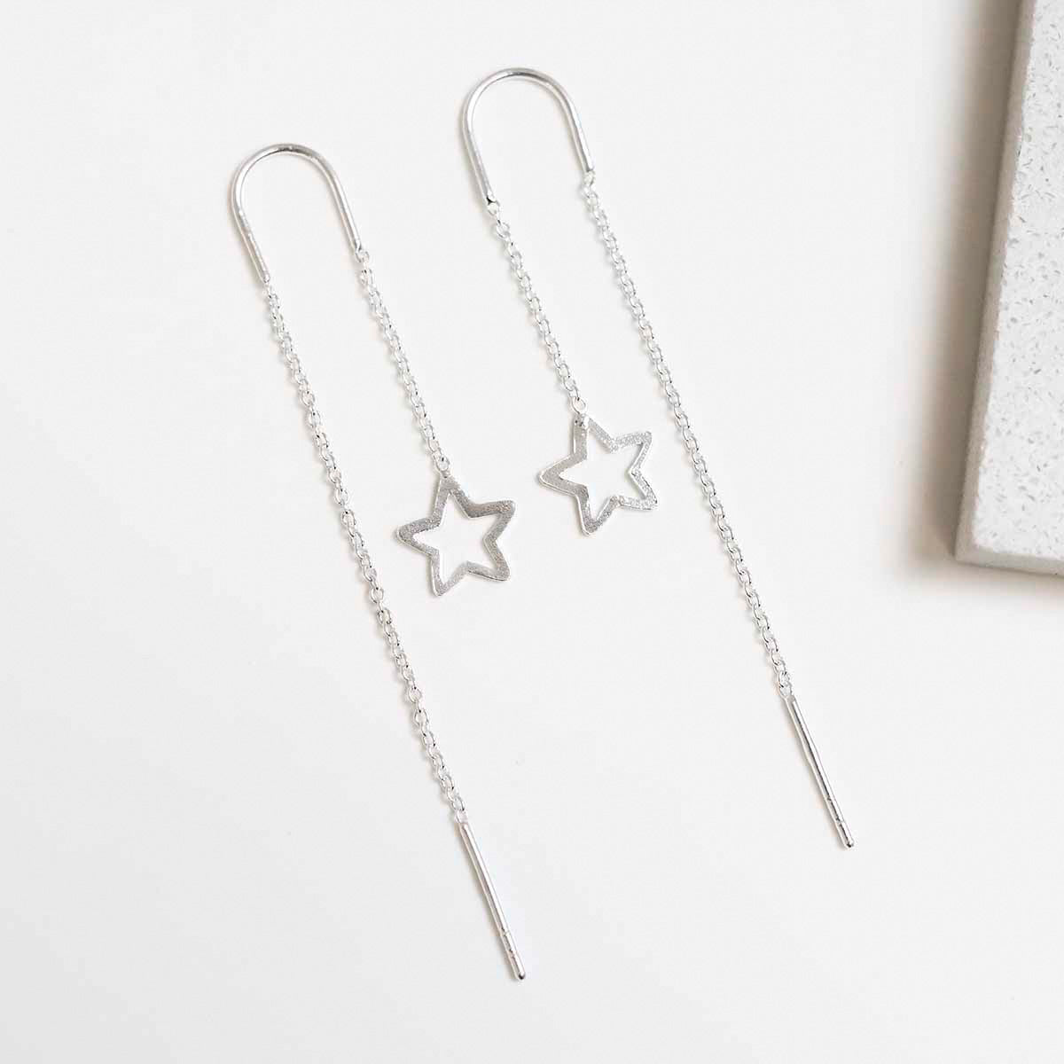 Sterling Silver Popstar Threaders