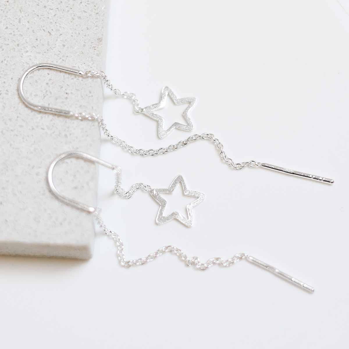 Sterling Silver Popstar Threaders
