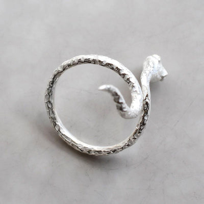 MB086R SILVERSNAKERING 011