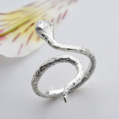 MB086R SILVERSNAKERING 006