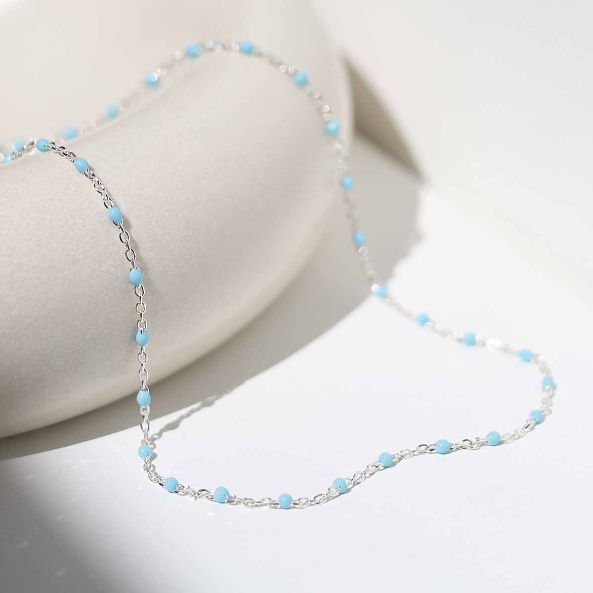 Sterling Silver Turquoise Necklace