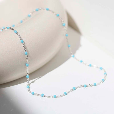 MV1344N Sterling Silver Turquoise Necklace 1