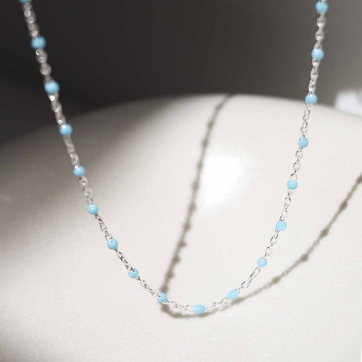 Sterling Silver Turquoise Necklace
