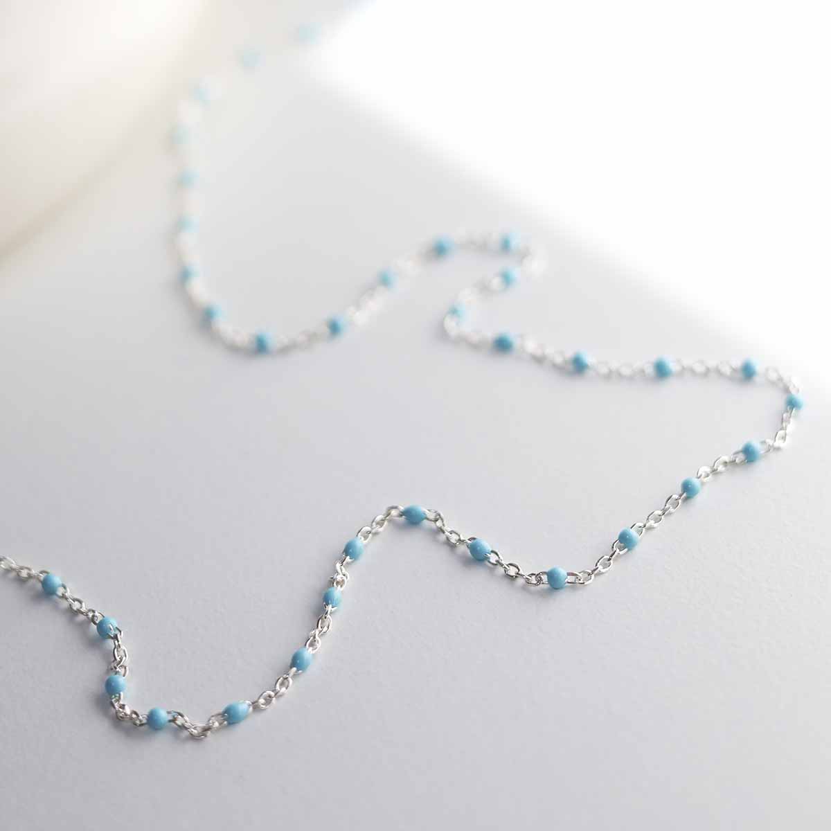 Sterling Silver Turquoise Necklace