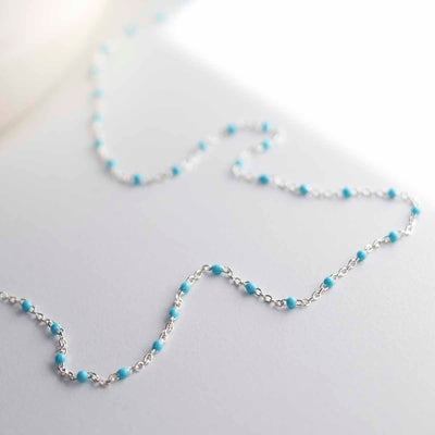 MV1344N Sterling Silver Turquoise Necklace 3