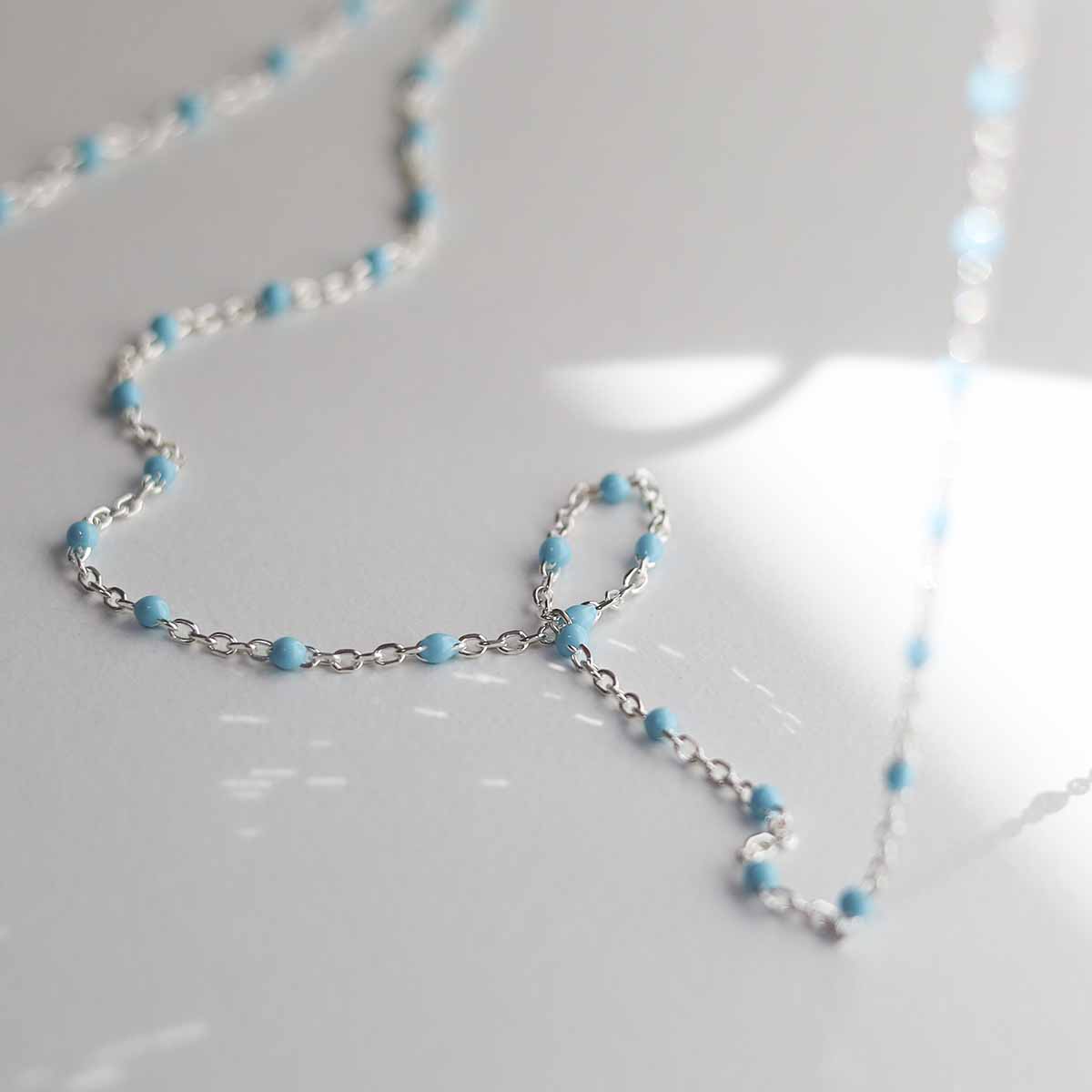 Sterling Silver Turquoise Necklace