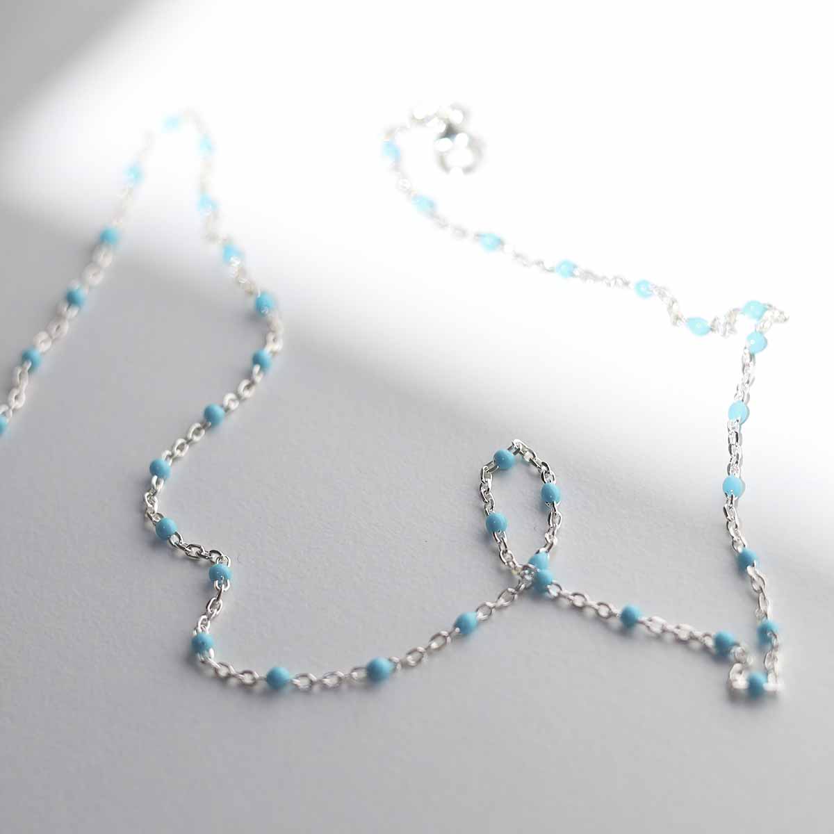Sterling Silver Turquoise Necklace