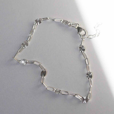 MV1345B Sterling Silver Shimmer Bracelet 1