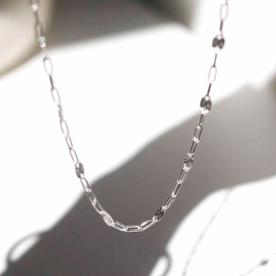 MV1345N Sterling Silver Shimmer Necklace 3