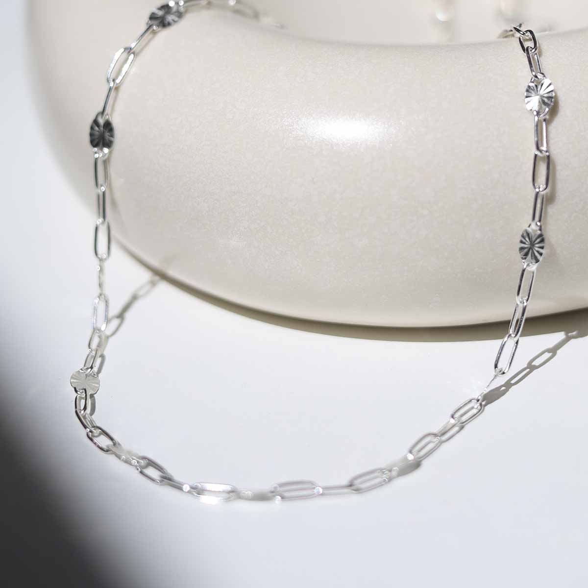 Sterling Silver Shimmer Necklace