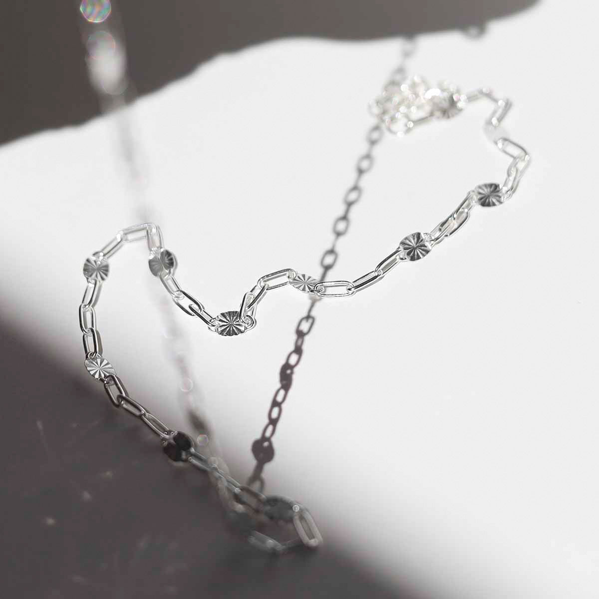 Sterling Silver Shimmer Necklace