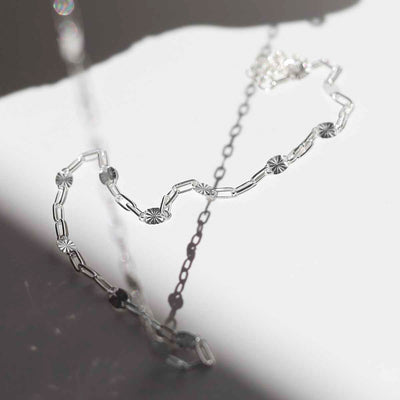 MV1345N Sterling Silver Shimmer Necklace 5