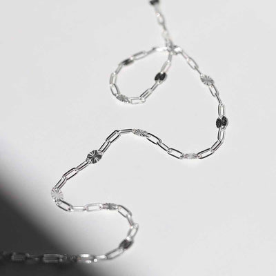 MV1345N Sterling Silver Shimmer Necklace 6