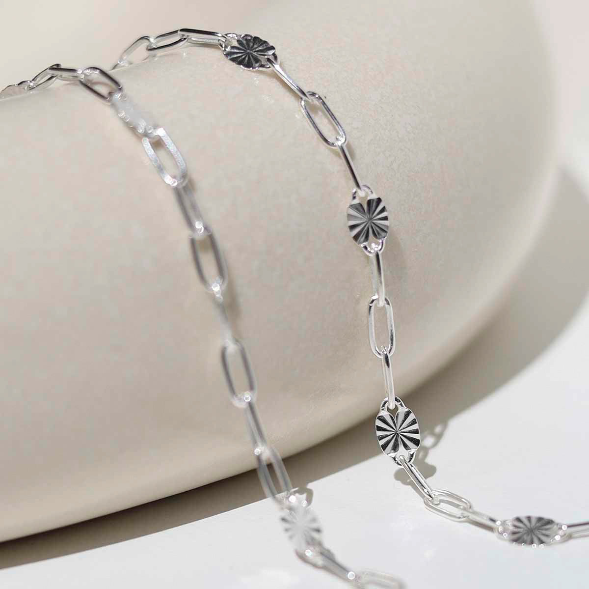 Sterling Silver Shimmer Necklace