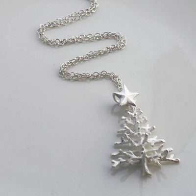 MB066P SILVERCHRISTMASTREENECKLACE 003