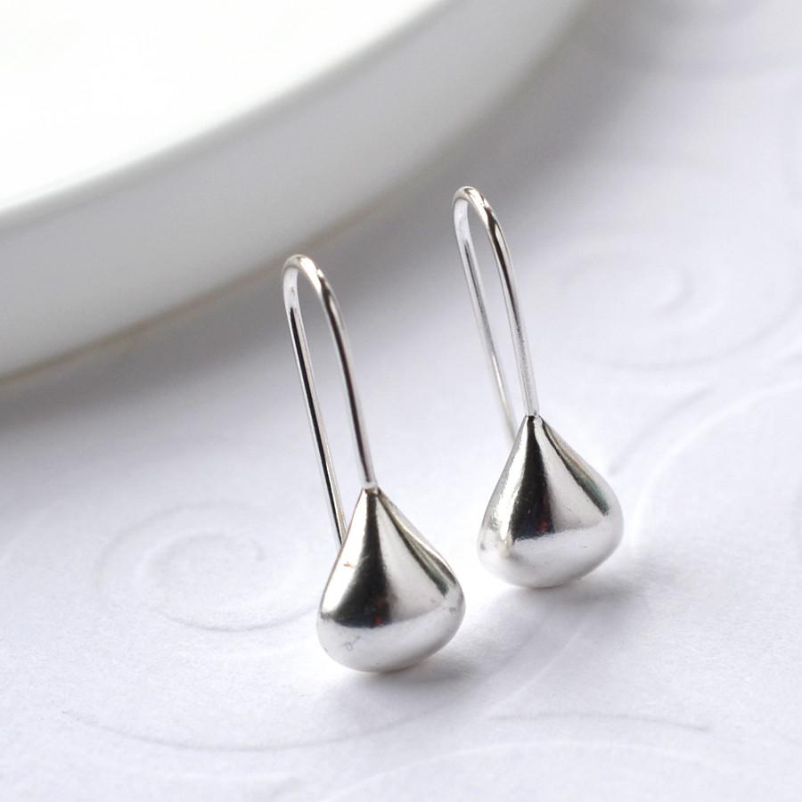 Sterling Silver April Shower Drop Earrings