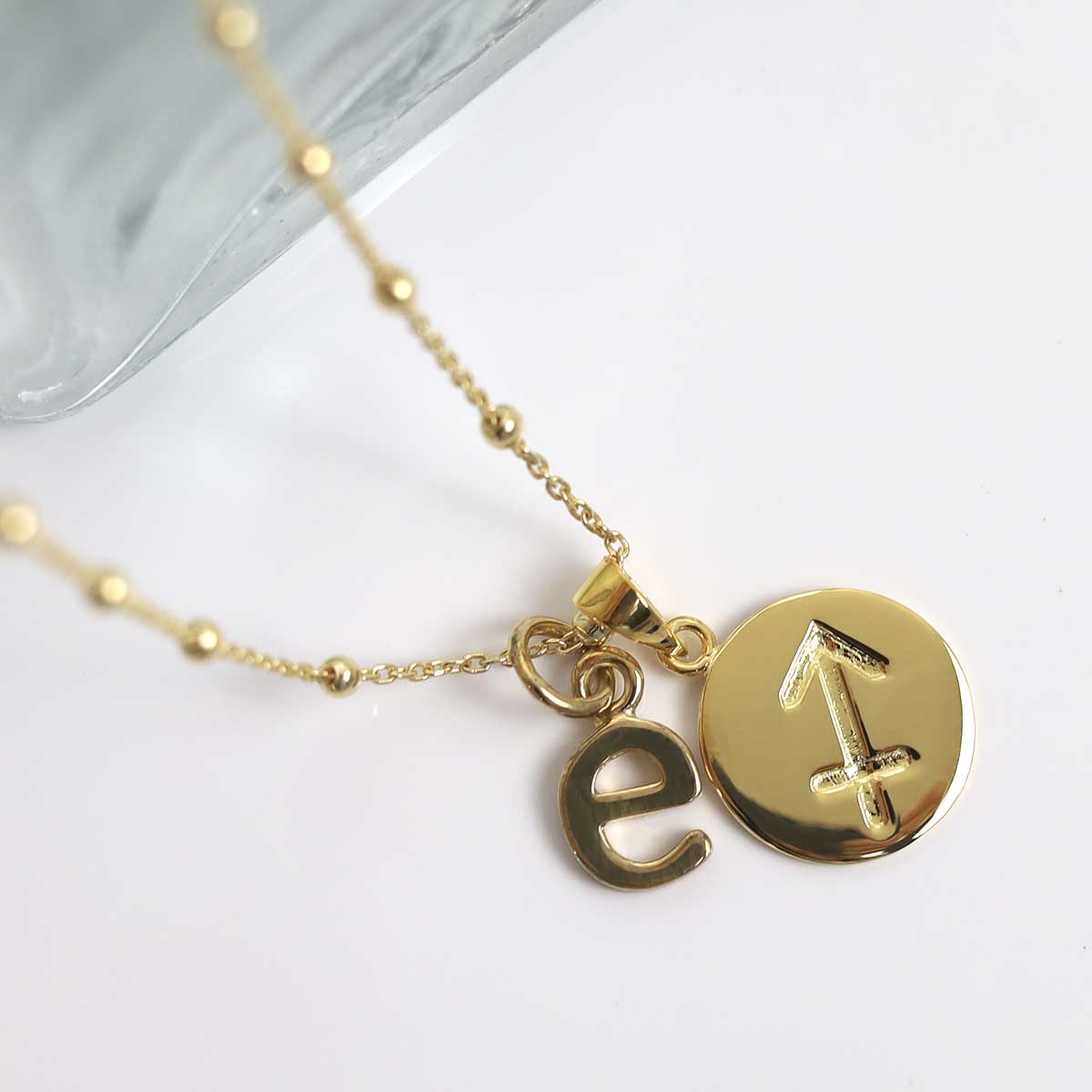 Gold Plated Sterling Silver Sagittarius Star Sign Necklace