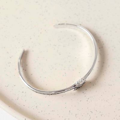 MZB146 Sterling Silver Freedom Bangle 3