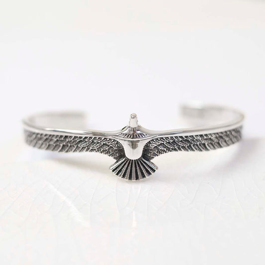 MZB146 Sterling Silver Freedom Bangle 5