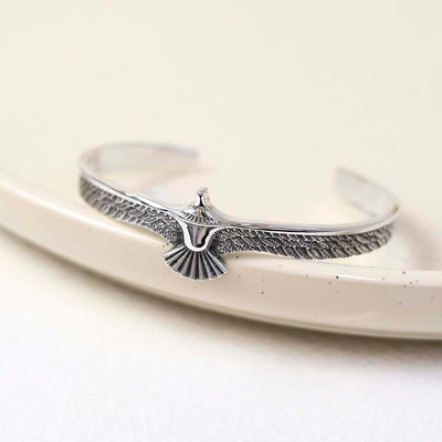 MZB146 Sterling Silver Freedom Bangle 1