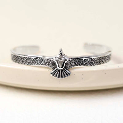 MZB146 Sterling Silver Freedom Bangle 2