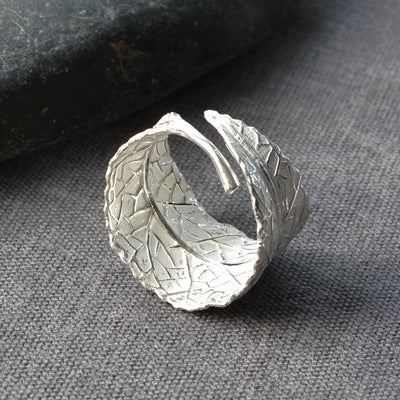 MB070R SILVERLEAFFURLRING 011
