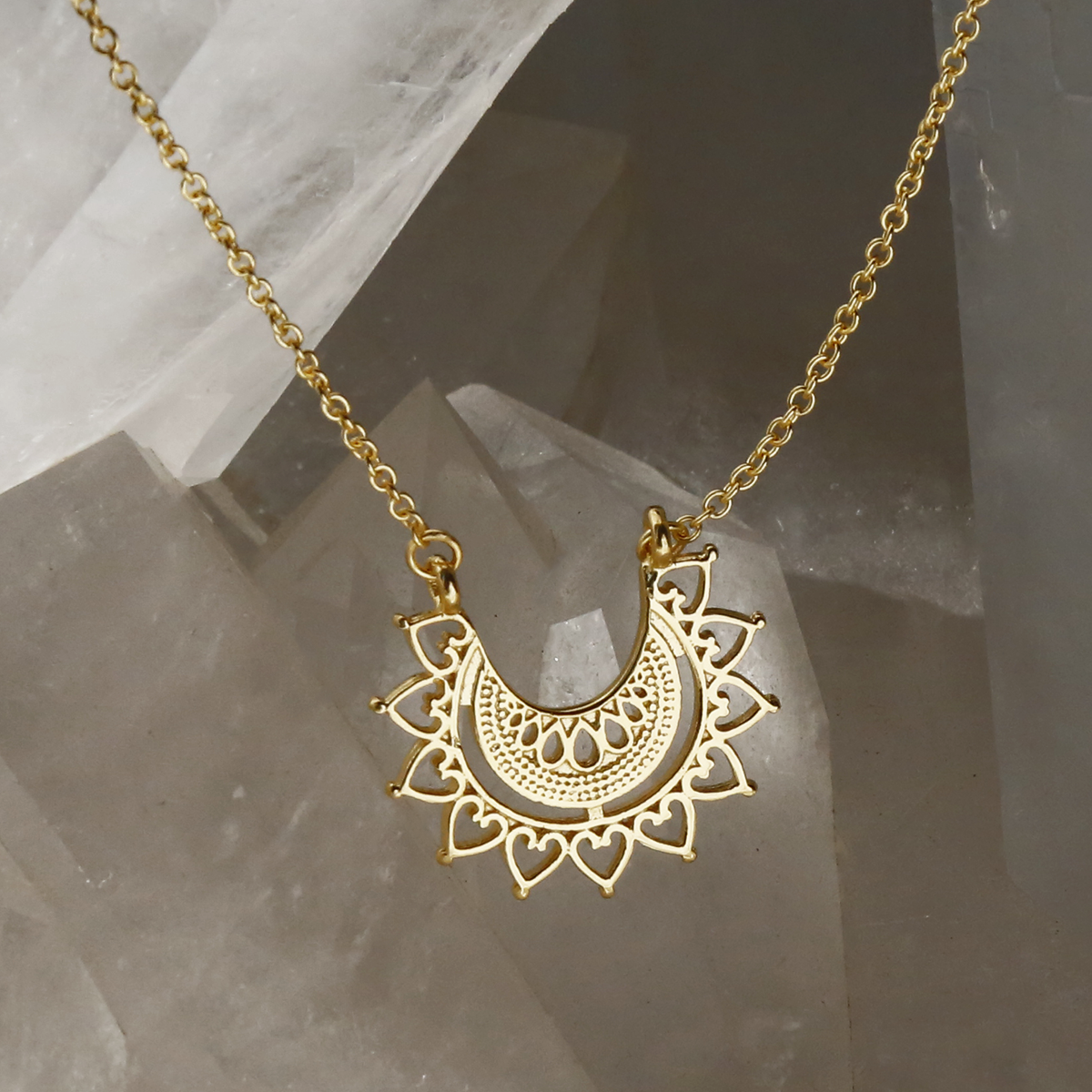 Gold Plated Silver Marrakech Affair Necklace