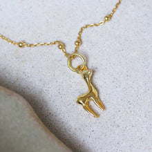 MB164G_Gold Plated Sterling Silver Bambi Necklace_new 2