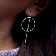 MB171_Sterling Silver Ring And Bar Stud Earrings_new 8