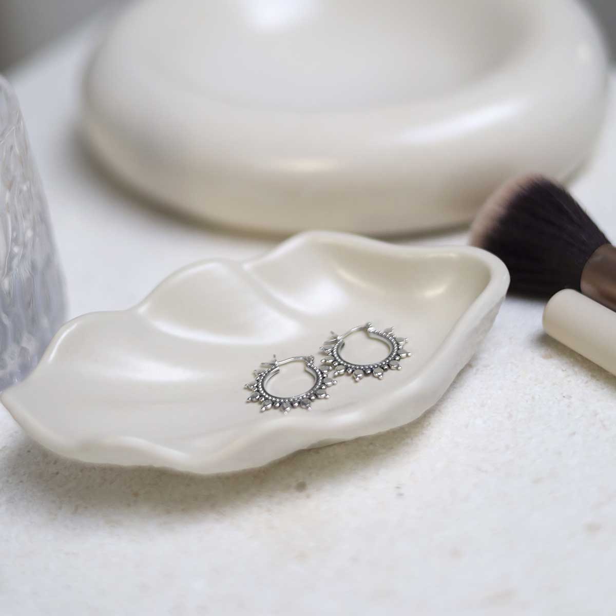 Sterling Silver Karim Hoops