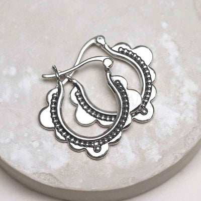 ML904_Sterling Silver Agadir Dream Hoops_5