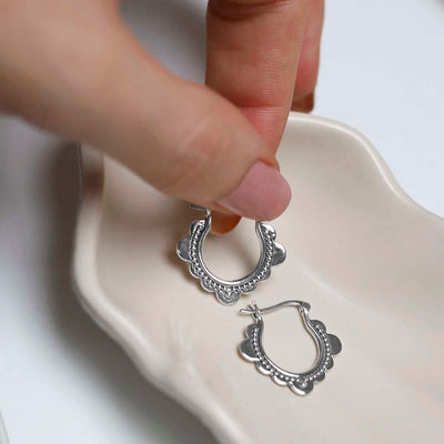 ML904_Sterling Silver Agadir Dream Hoops_7