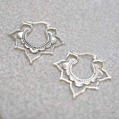 ML908_Sterling Silver Kaleidoscope Hoops_4