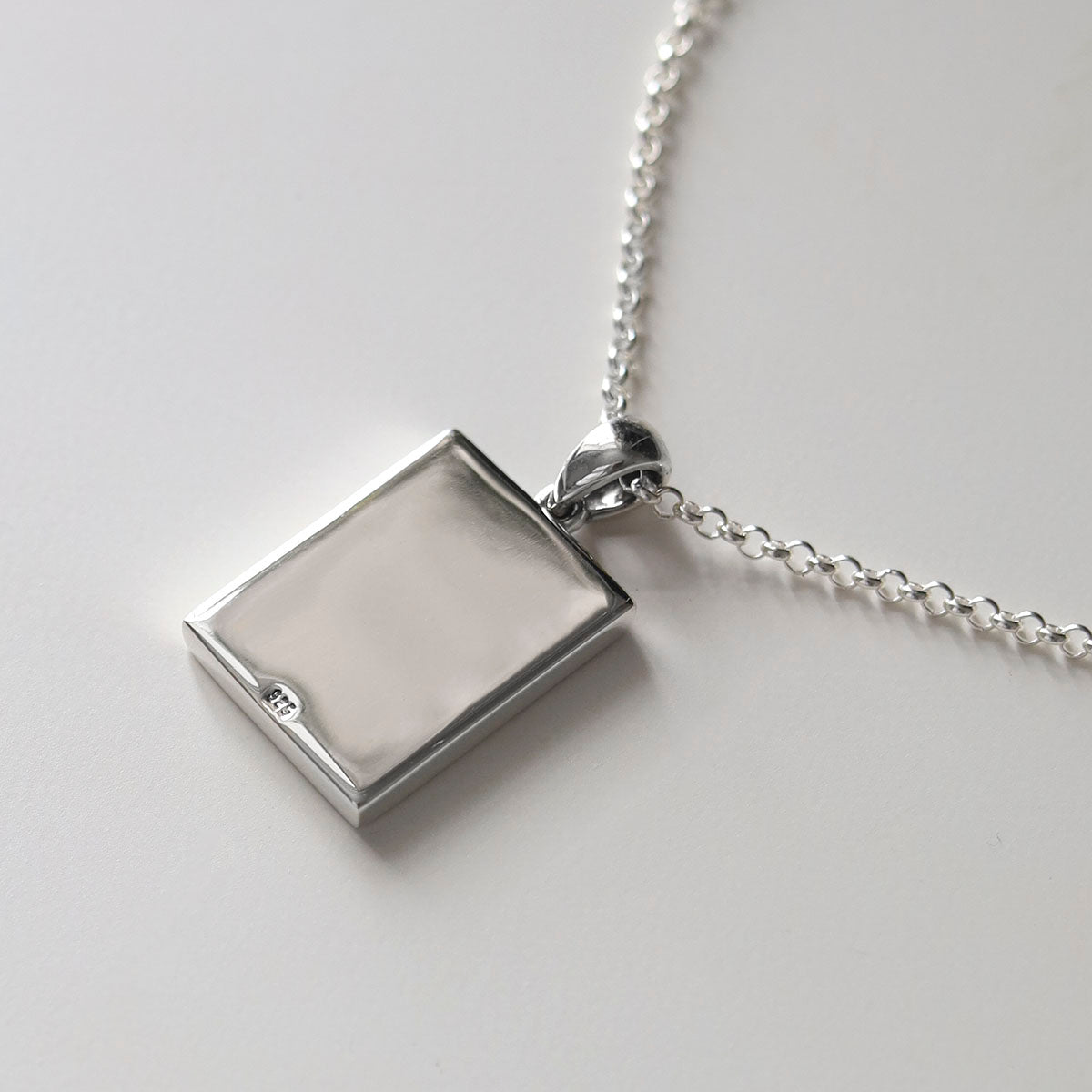 Sterling Silver and Black Onyx Necklace