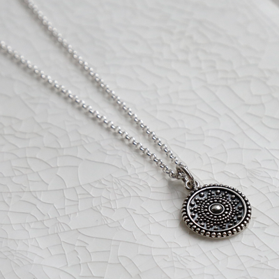 OxidisedsterlingsilverMarrakechpendant2