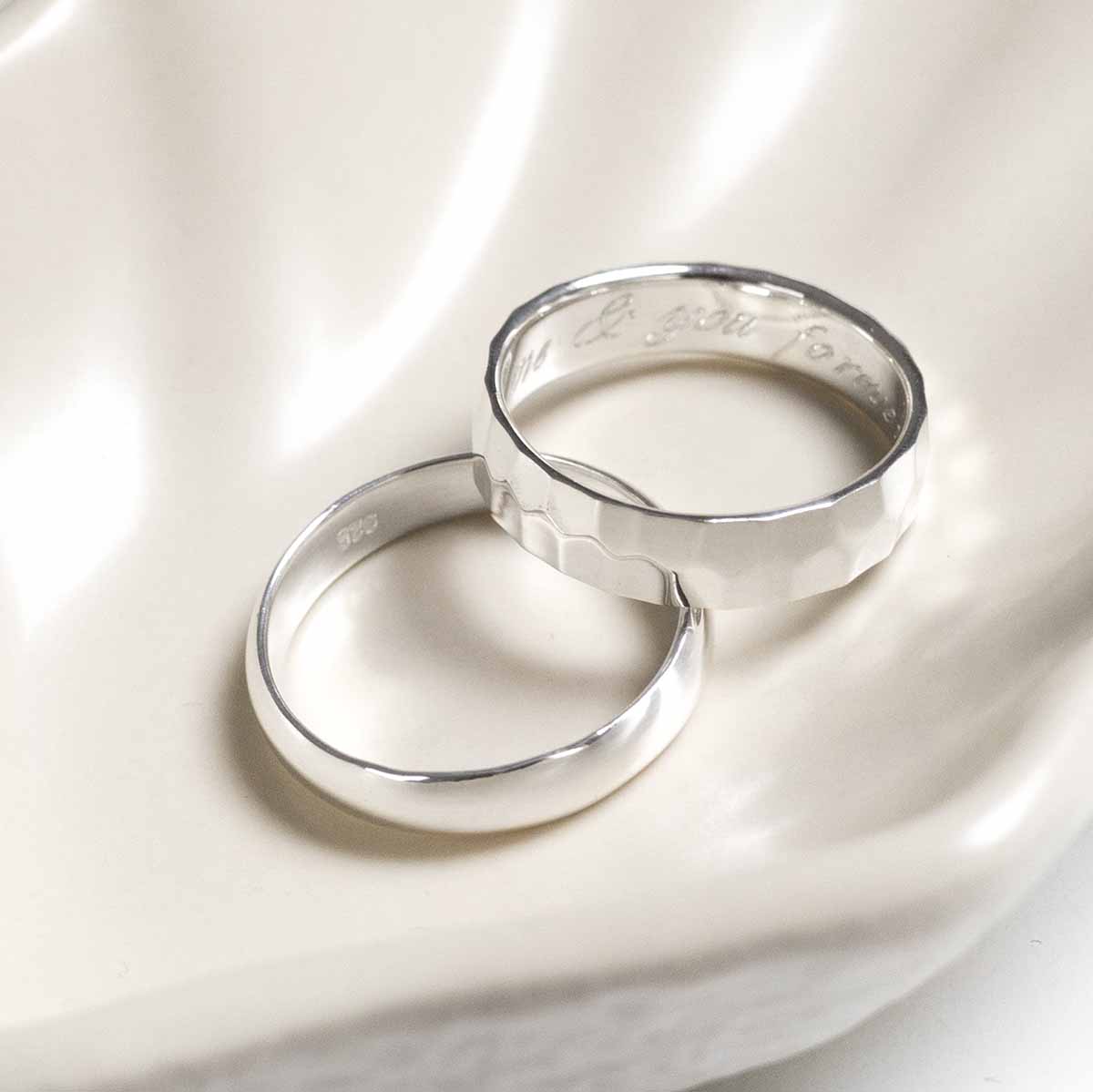 Sterling Silver Secret Message Ring