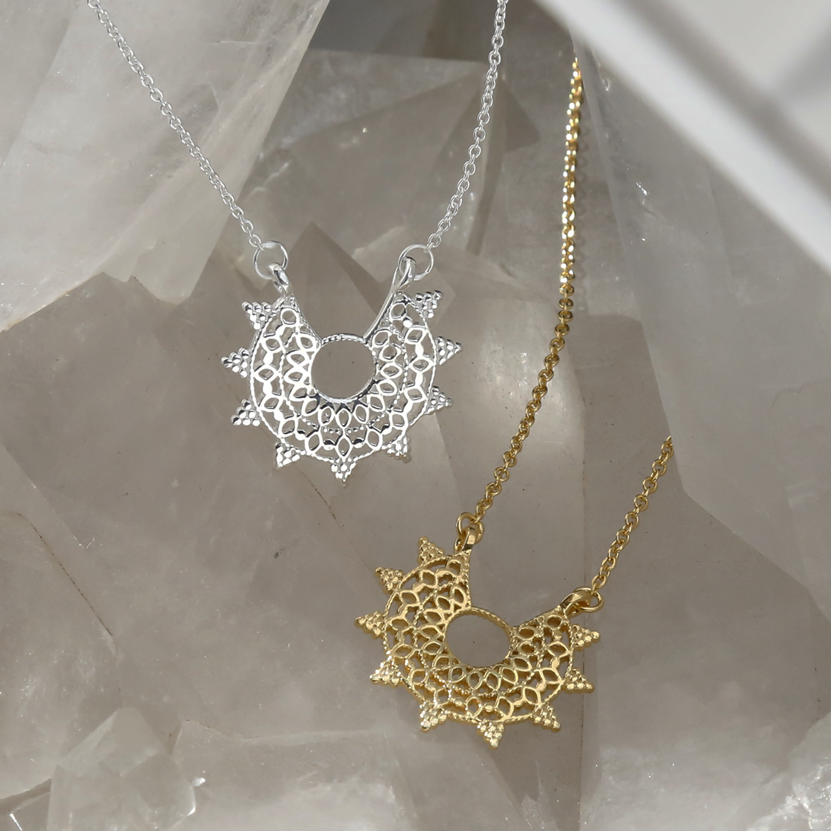 Sterling Silver Medina Necklace
