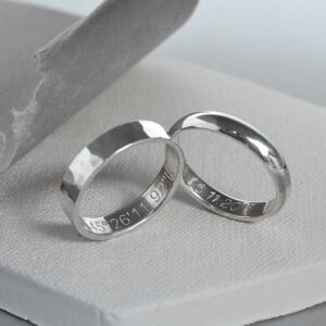 Sterling Silver Secret Message Ring