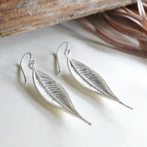 LONG LEAF EARRINGS