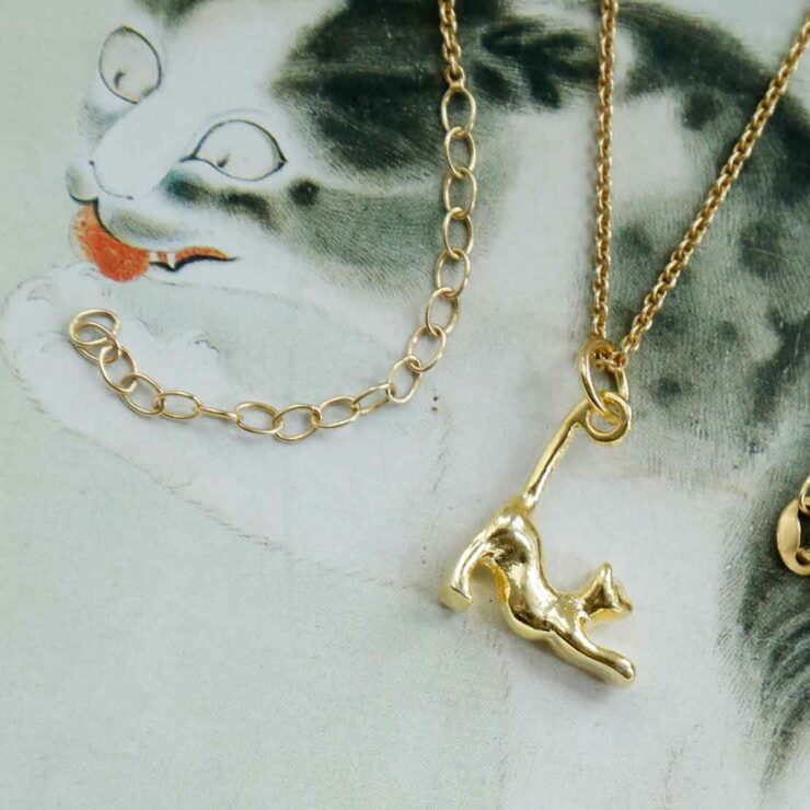 Handmade Lovely Animal Cats Pendant Necklace For Women Girls Baby Jewelry  Black And White Sleeping Cat Necklace Gift - Walmart.com