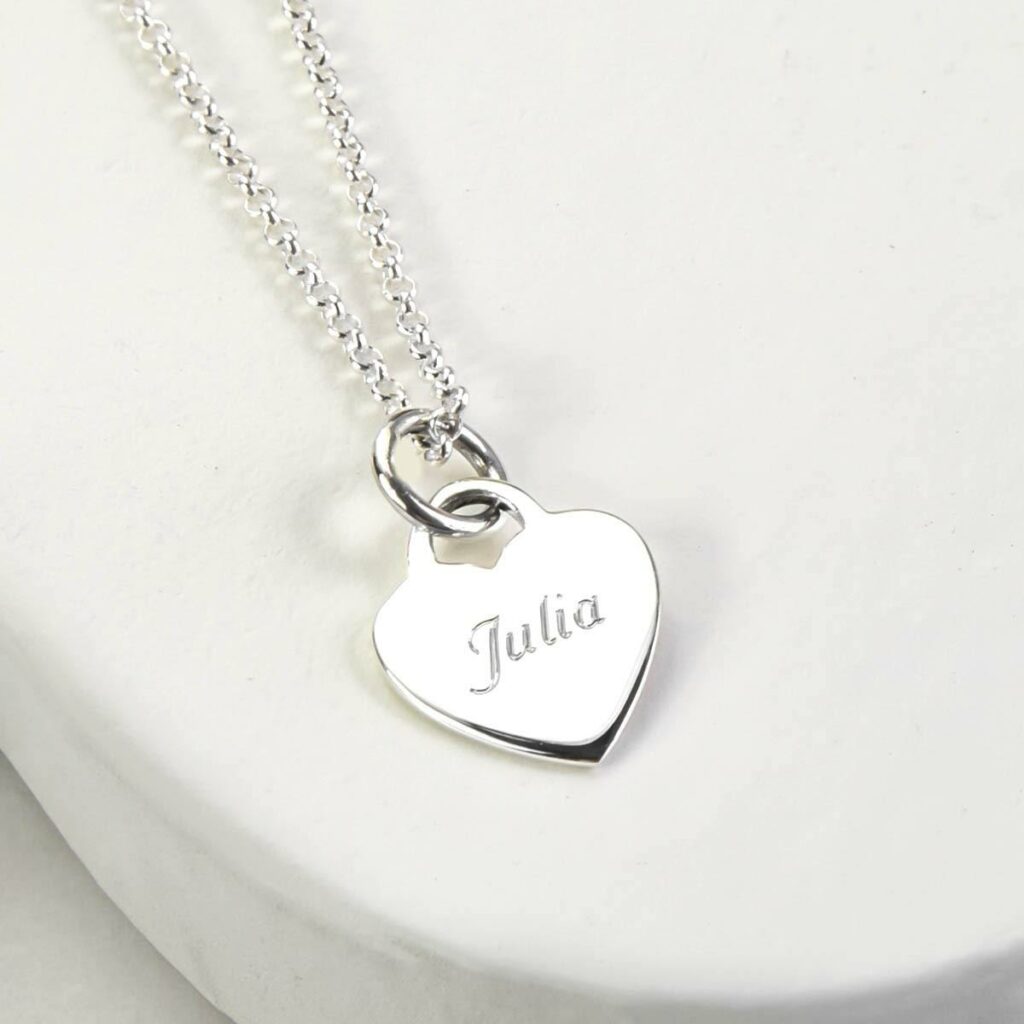 Sterling Silver Gold Vermeil CZ Star Setting Heart Locket Necklace main image 0