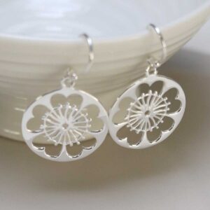Sterling Sterling Dangly Primrose Earrings