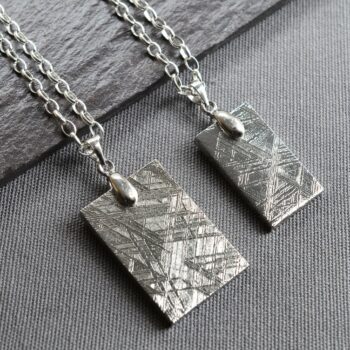 Meteorite jewelry cheap