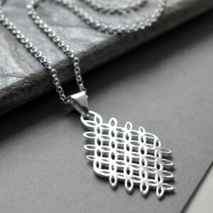 MJ0289N Silver Eastern Promise Necklace 2