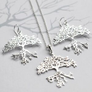 Silver Bonsai Tree Jewellery by Martha Jackson