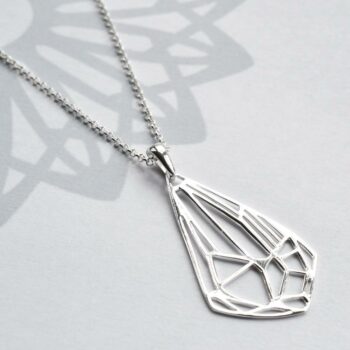 MJ0306N Silver Art Deco Diamond Necklace 1 23704929 6eed 4543 bb7a 6fe69c4df85f