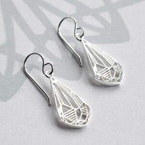 Silver Art Deco Diamond Jewellery by Martha Jackson